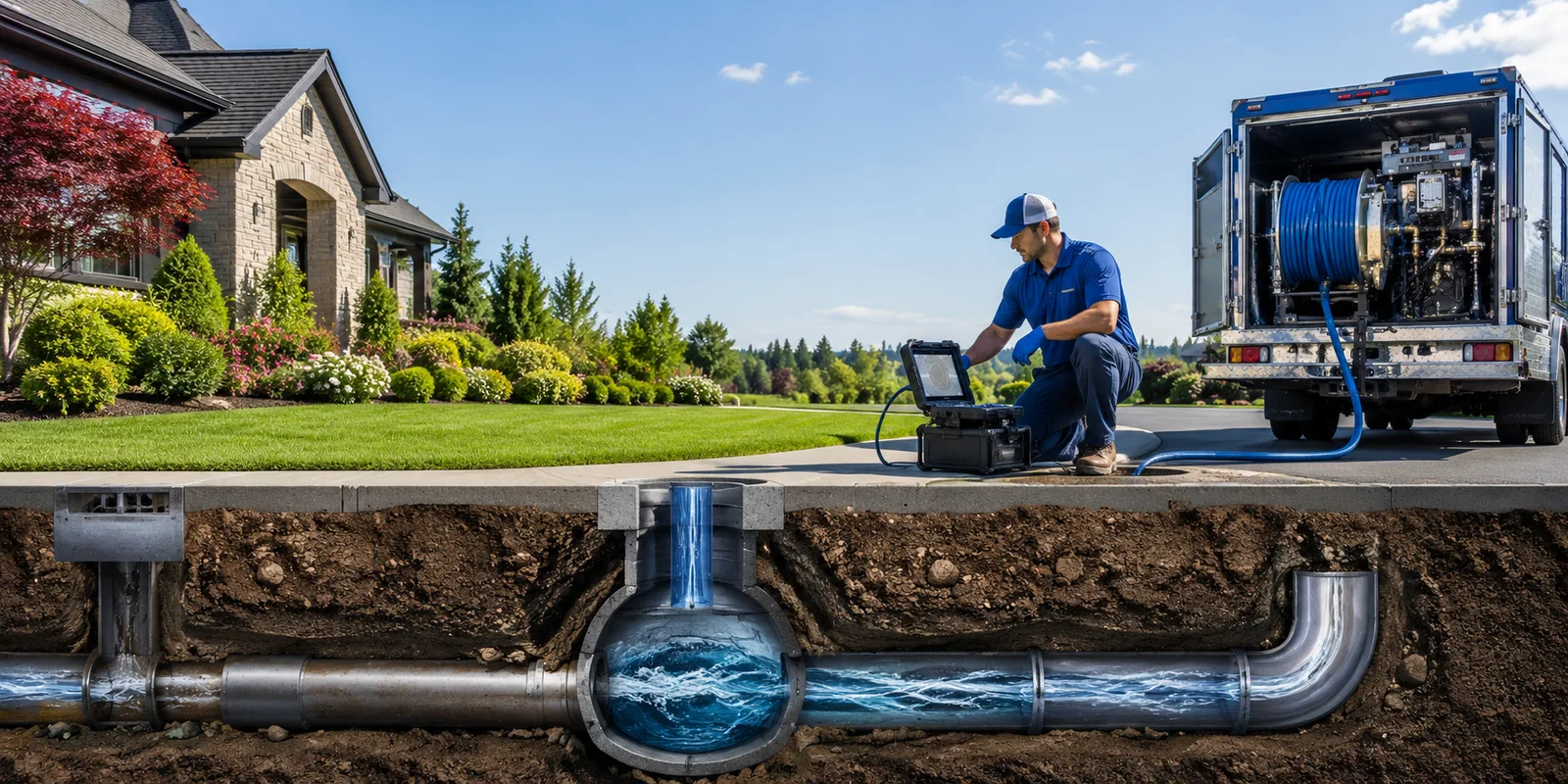 Drainage restoration information for Thousandsticks, KY